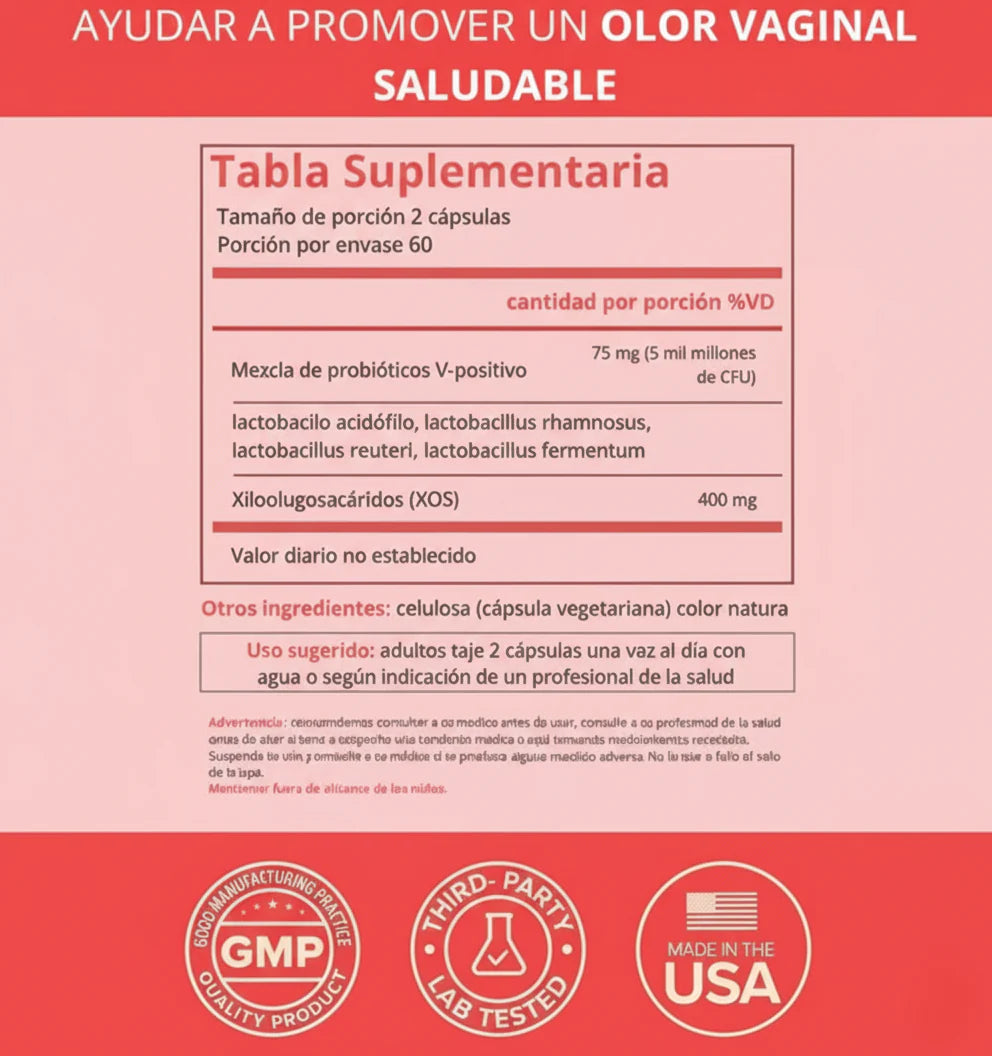 URO - Probiótico Vaginal cápsulas - ORIGINAL  🌸