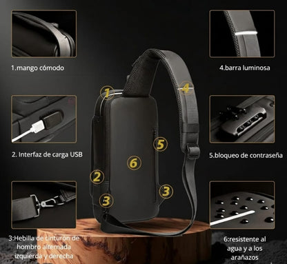 Mochila antirobo 🎒✨