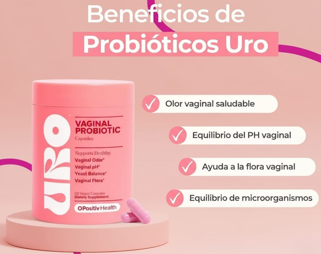 URO - Probiótico Vaginal cápsulas - ORIGINAL  🌸