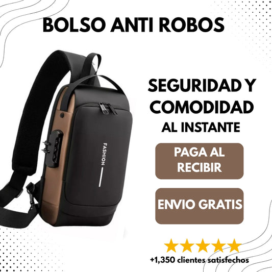 Mochila antirobo 🎒✨