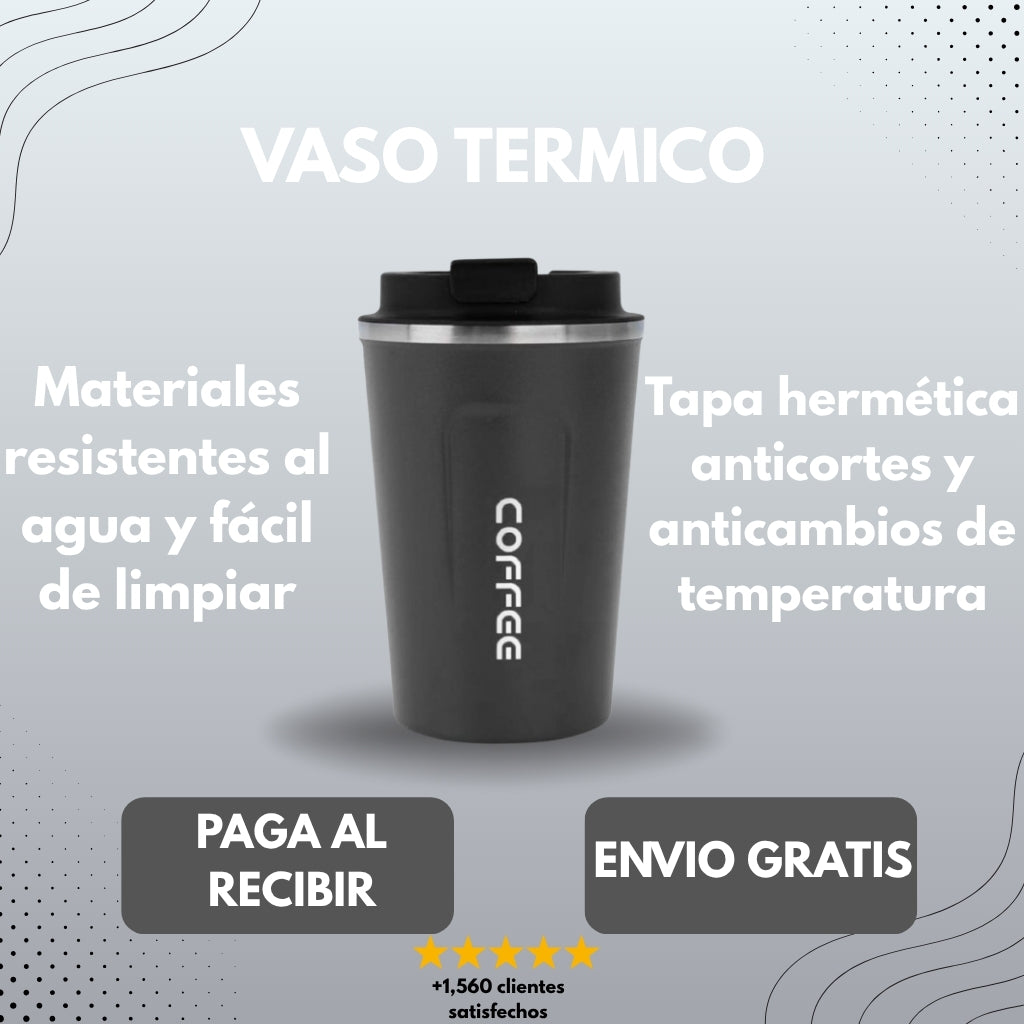 Vaso Térmico de Acero Inoxidable💪🌞